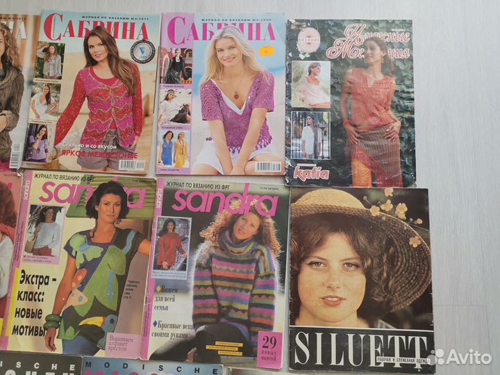 Журналы по рукоделию, вязанию 11 шт