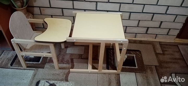 Детский стульчик для кормления трансформер