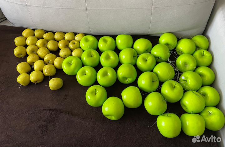 Декор яблоки искусственные