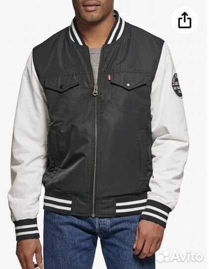 Бомбер levis мужской