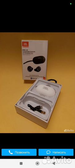 Беспроводные наушники jbl новые