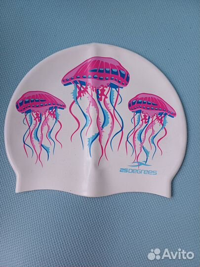 Шапочка для плавания детская, размер 45-49