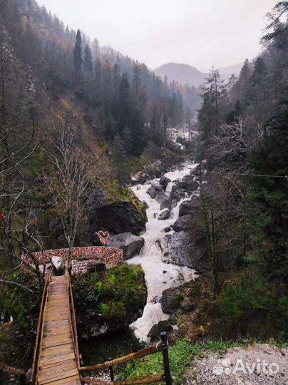 Экскурсия в абхазию Гегский водопад