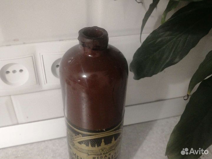 Ретро бутылка керамика