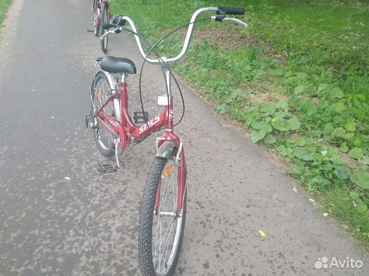 Велосипед stels складной