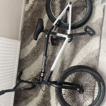 BMX Radio Valac Black White Fade