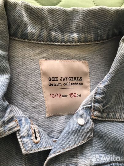 Пиджак джинсовый