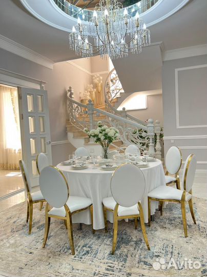 Аренда столов стульев посуда,стулья кьявари