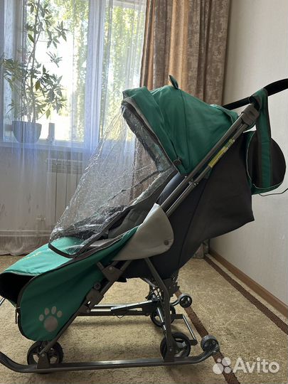 Санки коляска nika kids