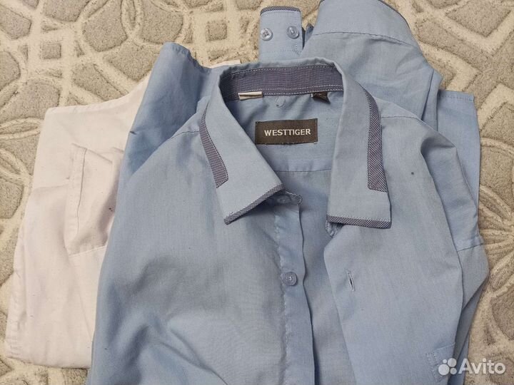 Рубашка школьная 158