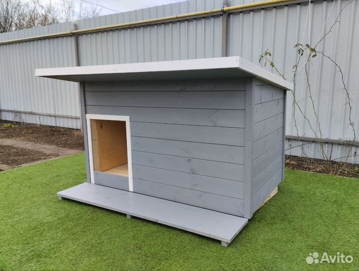 Будка для собаки утепленная