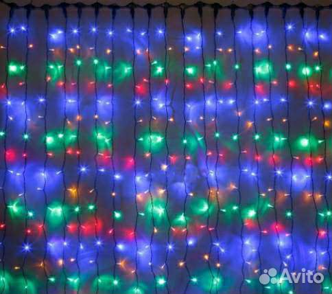 Гирлянда / гирляда штора / уличная гирлянда