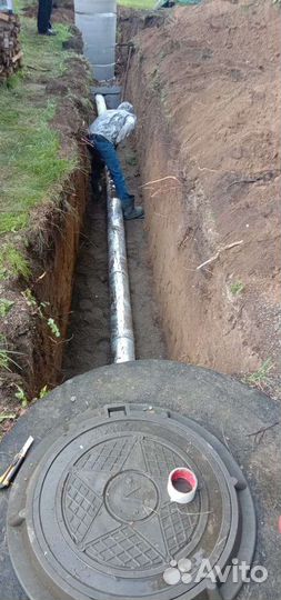 Септик,погреб, кессон, водопровод
