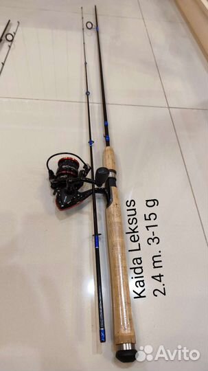 Спиннинги для головля, окуня, форели