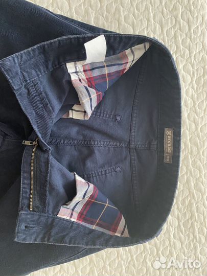 Вельветовые мужские брюки 29/32