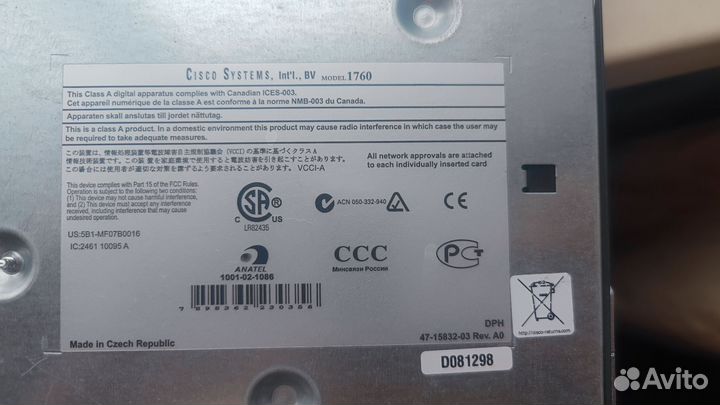 Cisco 1760 WIC