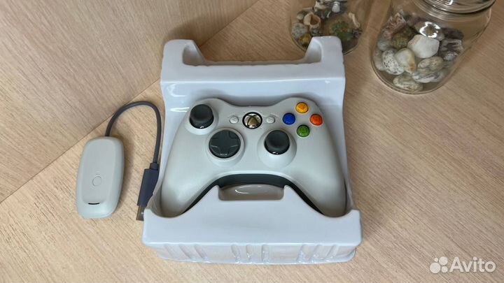 Геймпад Xbox 360 беспроводной с ресивером для пк