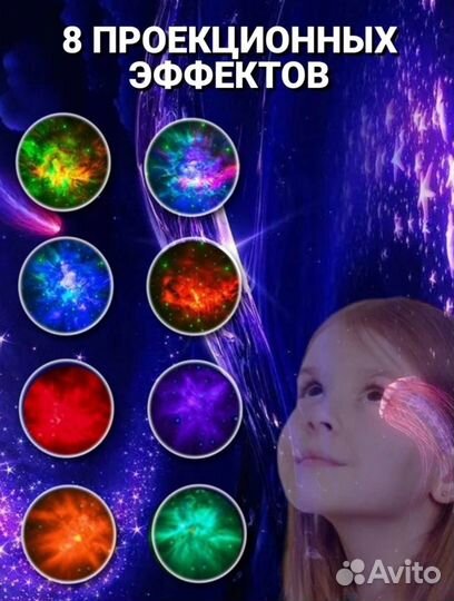 Проектор звездного неба космонавт