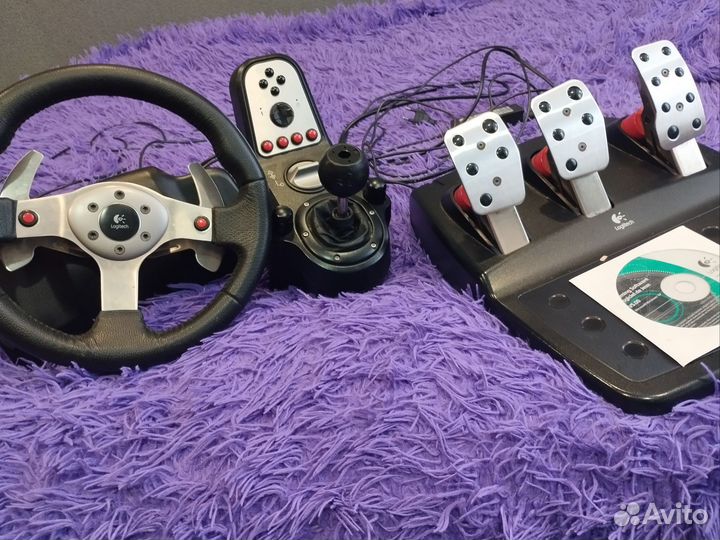 Игровой руль logitech g25 900градусов