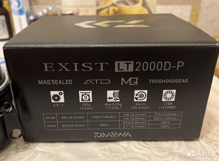 Катушка Daiwa 18 Exist LT 2000D-P