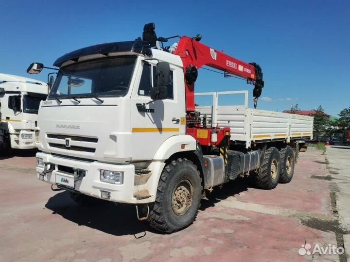 КамАЗ 43118-50 Е-5 с КМУ, 2020
