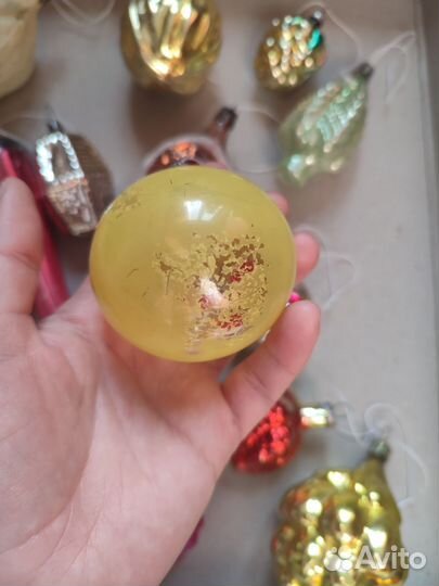 Елочные игрушки СССР одним лотом