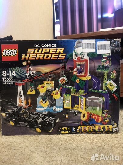 Lego 76035 Super Heroes джокер ленд Оригинал