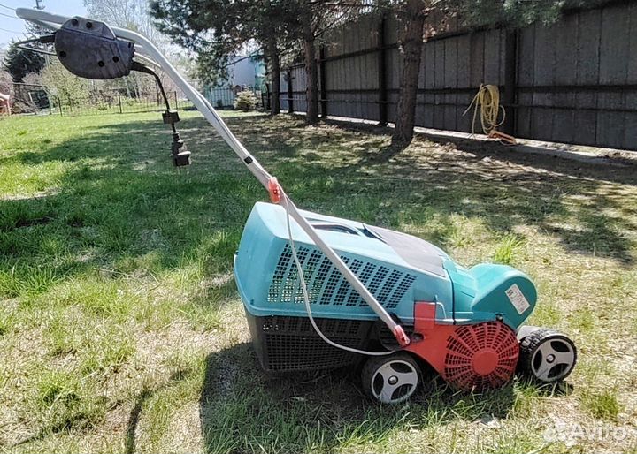 Газонокосилка электрическая bosch