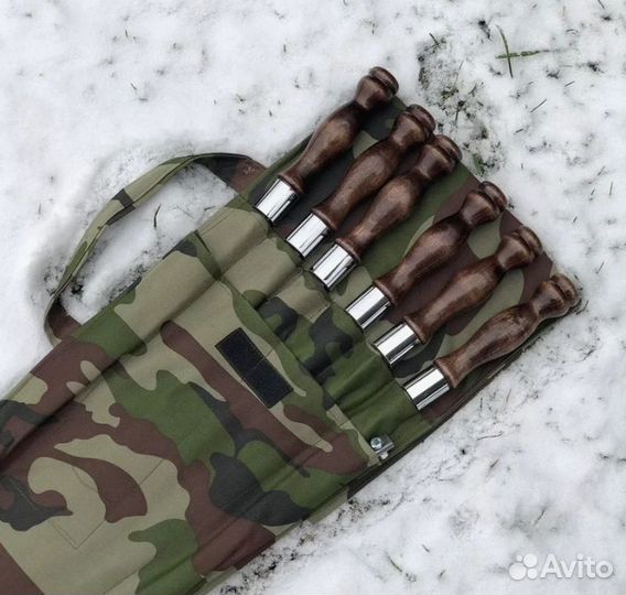 Набор шампуров в чехле