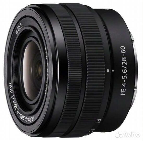 Sony FE 28–60 мм f/4–5.6(Новый-Гарантия)