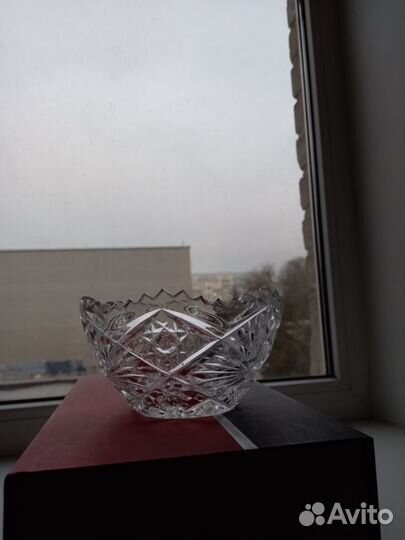 Хрустальные салатники СССР