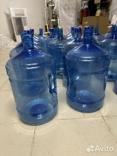 Пэт бутылка 19 литров многооборотная