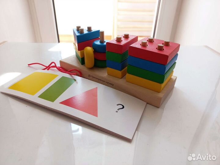 Развивающие игрушки 1+, 2+ пакетом