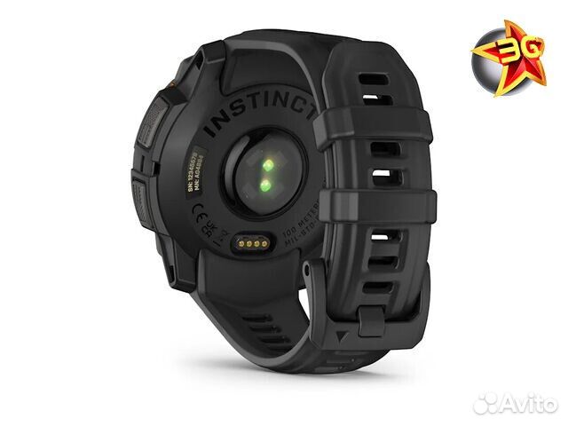 Часы Garmin Instinct 3 45 mm Solar Black 010-02934-00
