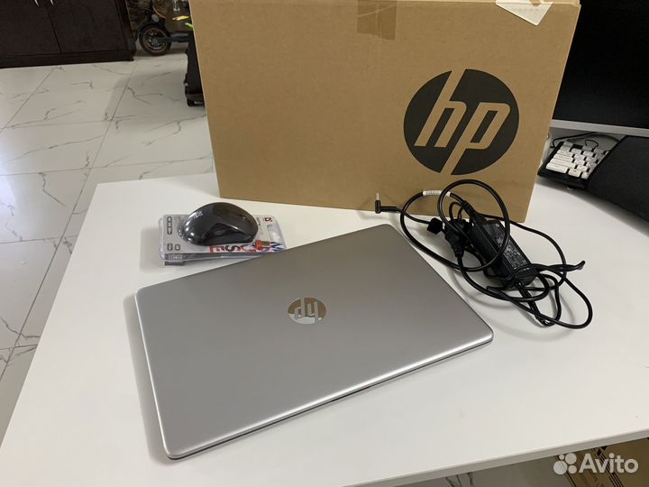 Мощный HP 512GB / Ryzen 5 5500u / отпечаток пальца