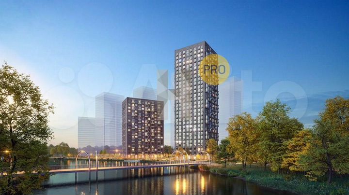 2-к. квартира, 46,6 м², 14/18 эт.