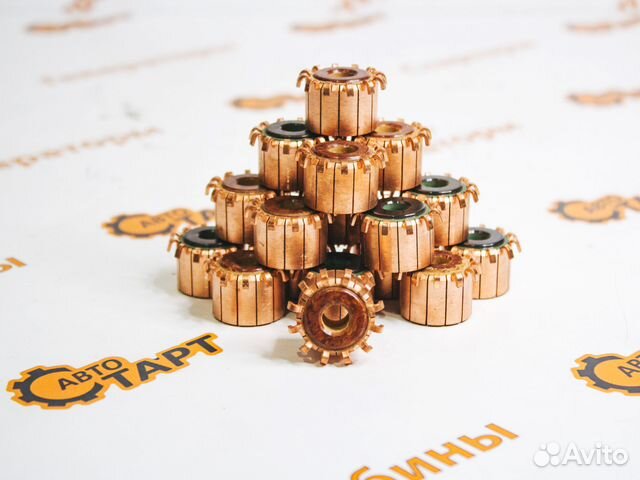 Коллектор моторчика печки