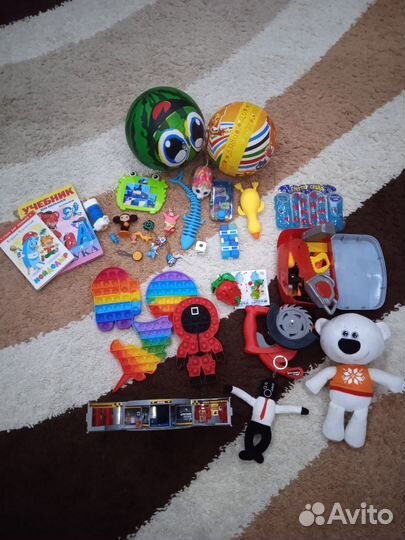 Игрушки пакетом