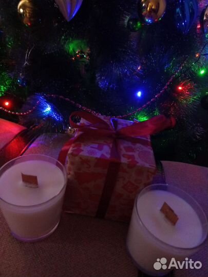 Ароматизированные свечи ручной работы