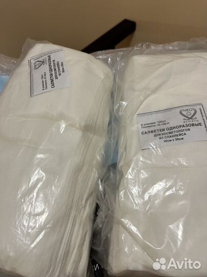 Простыни и салфетки для косметологов