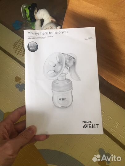 Молокоотсос avent ручной