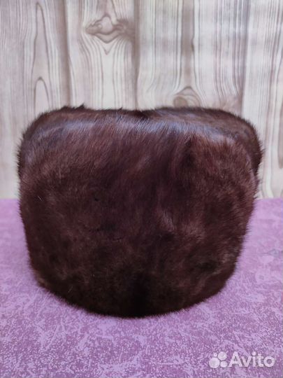 Шапка Мужская,Норка ссср/Русский Мех/р.58