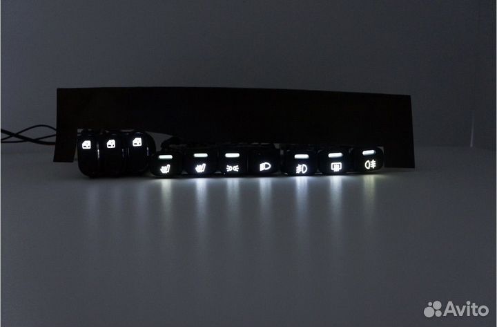 Пересвет кнопок ваз 2114