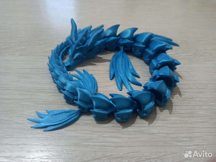 Подвижный дракон, 3D печать