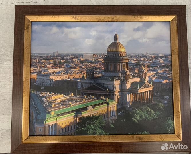 Рамка с картиной 24 х 30 Исаакиевский собор