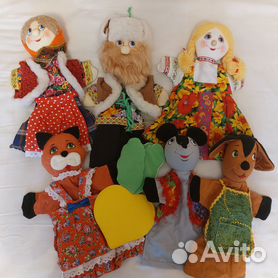 Куклы для кукольного театра от 5 до 7 лет