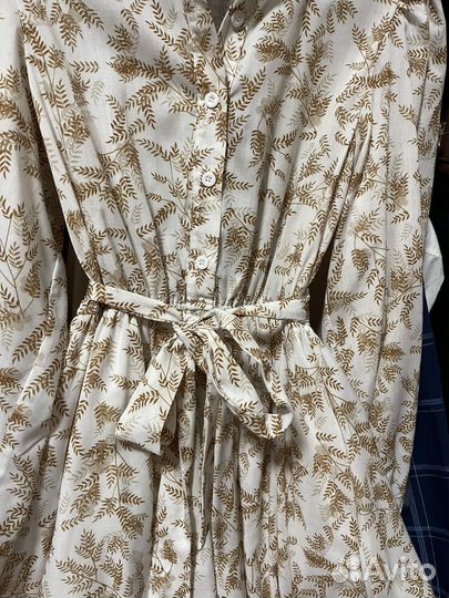 Платье лен летнее