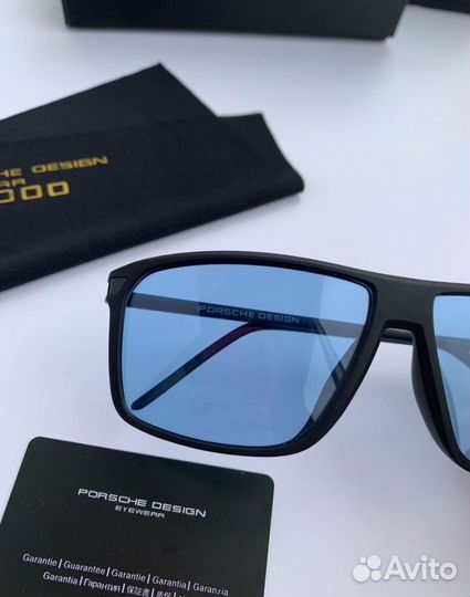 Очки porsche design голубые поляризационные