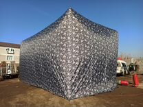 Бескаркасная палатка для техники 10x6х5