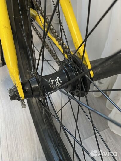 Заднее колесо на бмх